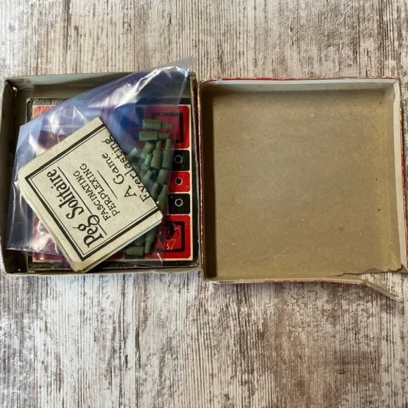Vintage Peg Solitaire Game - Picture 11 of 12